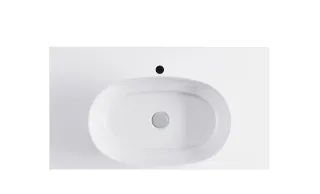 Тумба с раковиной Astra-Form М-40 4631177714870 90 см белый матовый